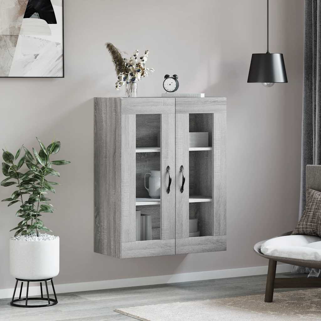 Väggskåp Sonoma Grå 69,5x34x90 cm