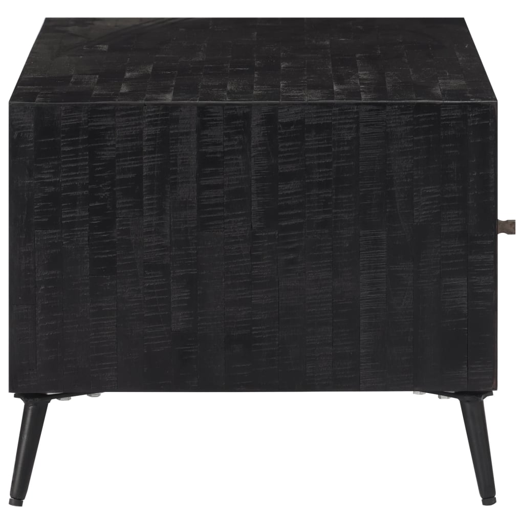 Soffbord Trä 90x50x41 cm massiv återvunnen teak