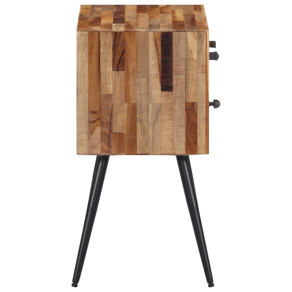 Sängbord Nattduksbord Trä 47x31,5x60 cm massiv teak