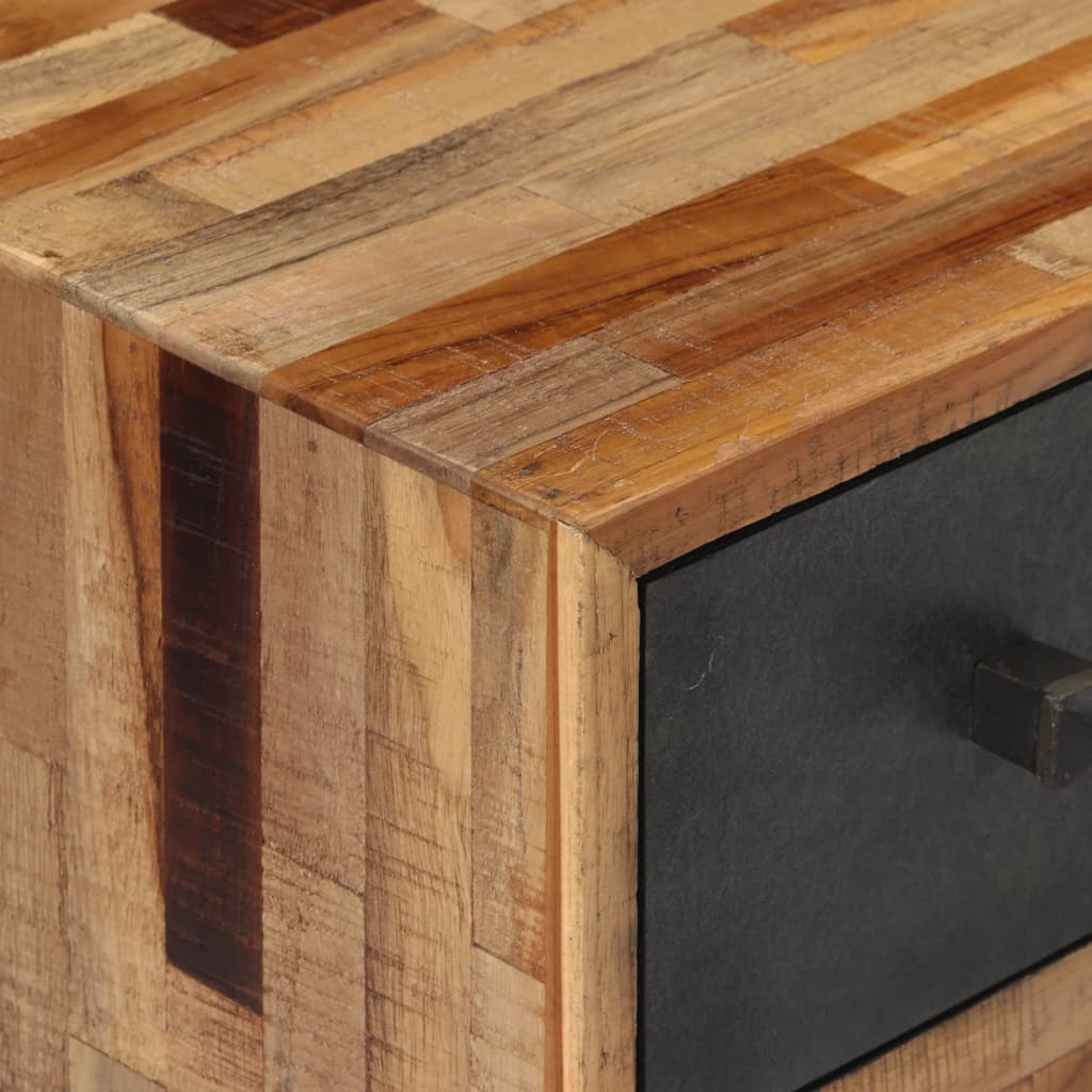 Sängbord Nattduksbord Trä 47x31,5x60 cm massiv teak