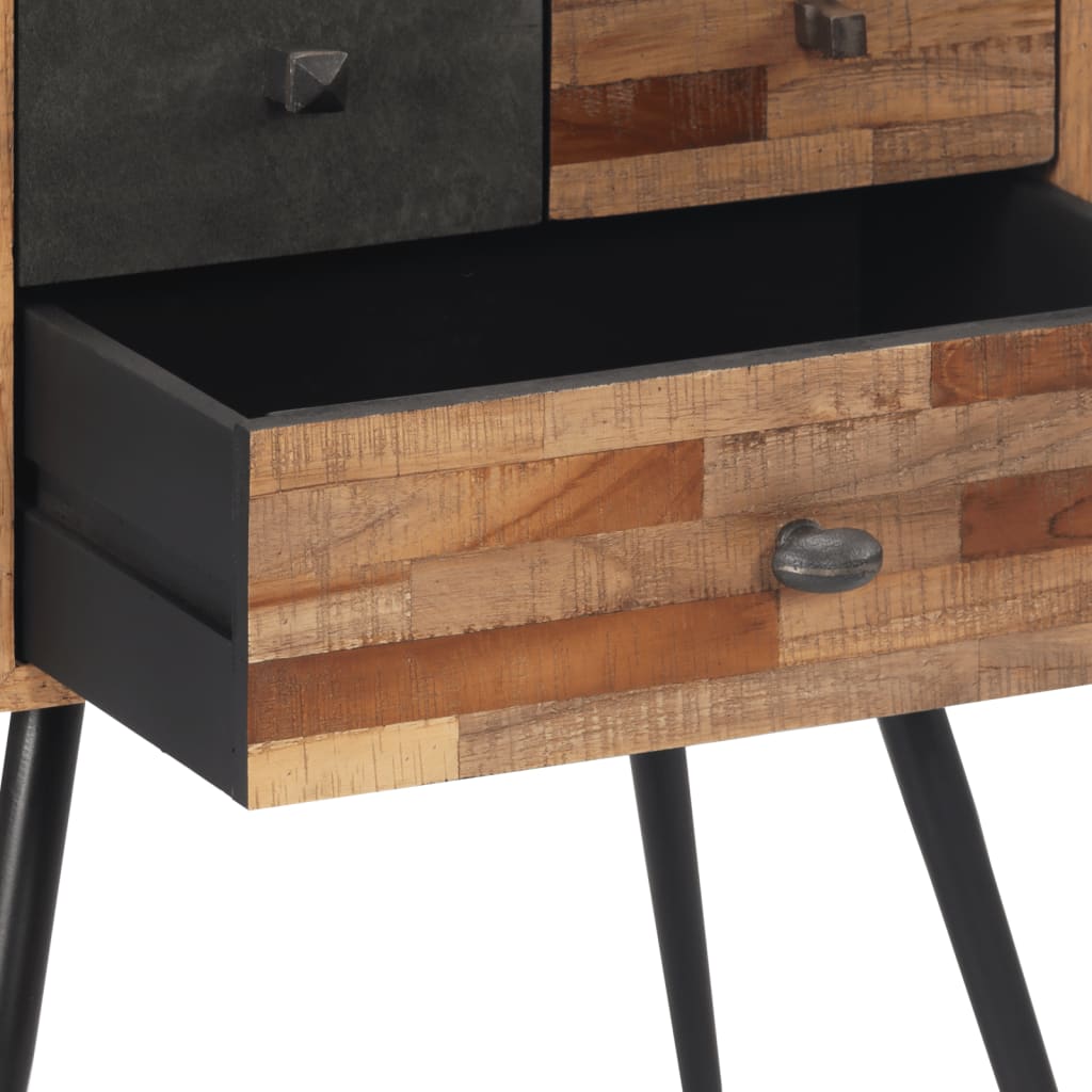 Sängbord Nattduksbord Trä 47x31,5x60 cm massiv teak