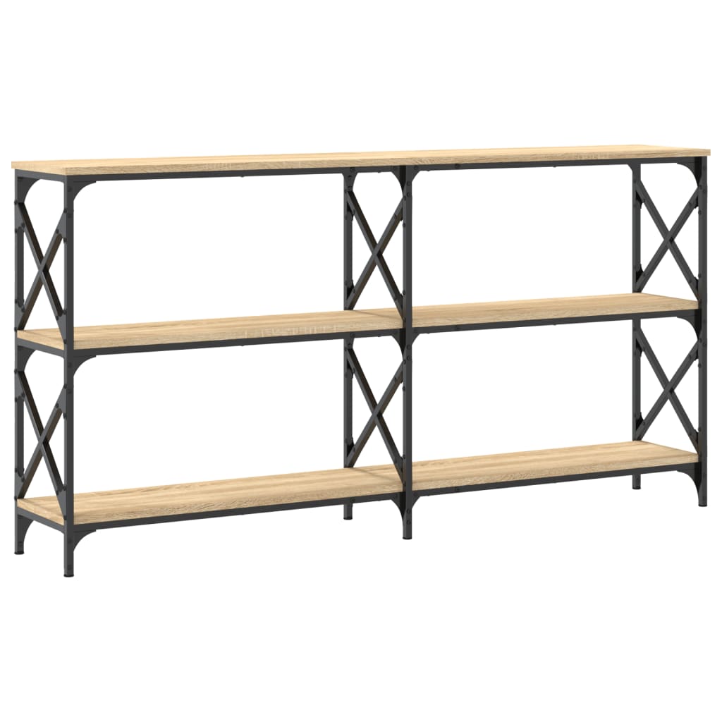 Avlastningsbord Konsollbord Sonoma Ek 156x28x80,5 cm