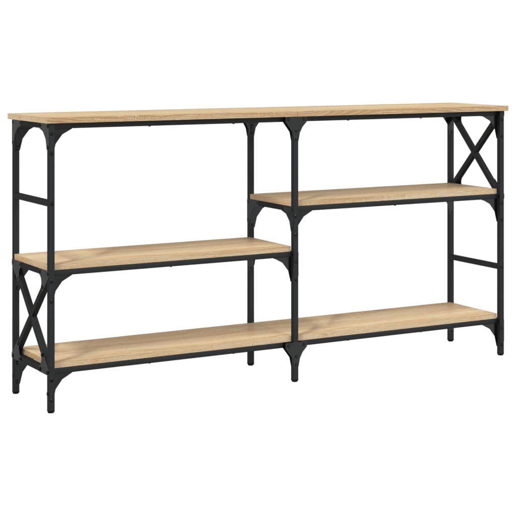 Avlastningsbord Konsollbord Sonoma Ek 150x29x76,5 cm