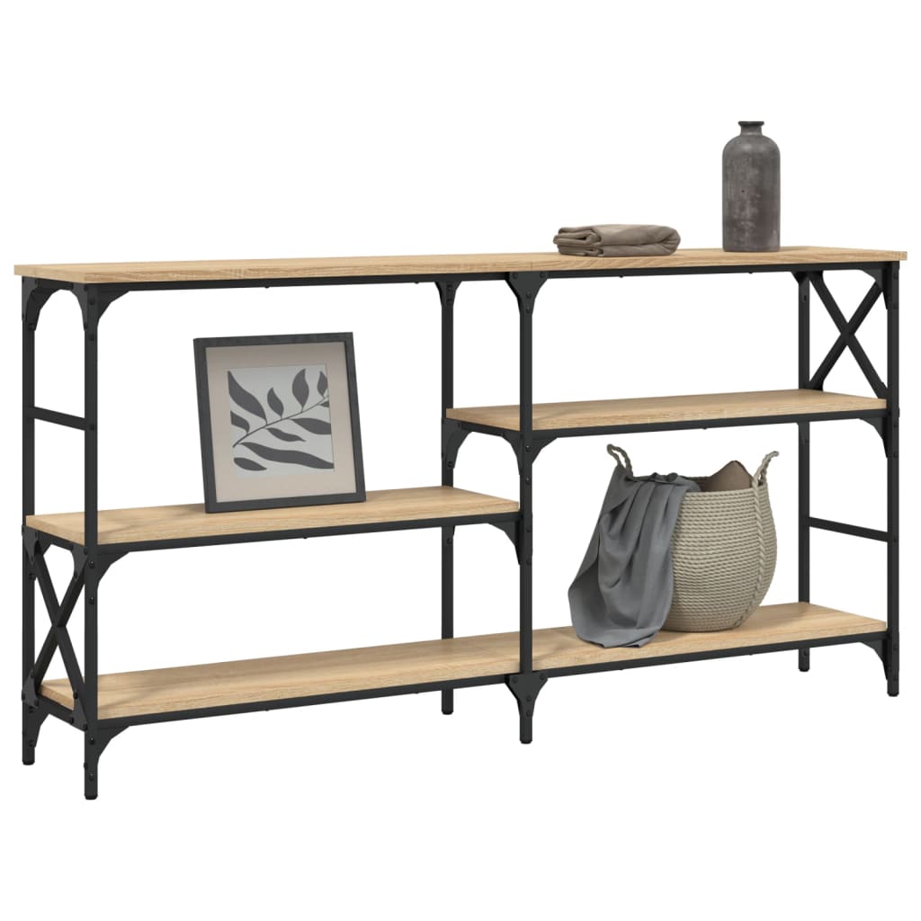 Avlastningsbord Konsollbord Sonoma Ek 150x29x76,5 cm