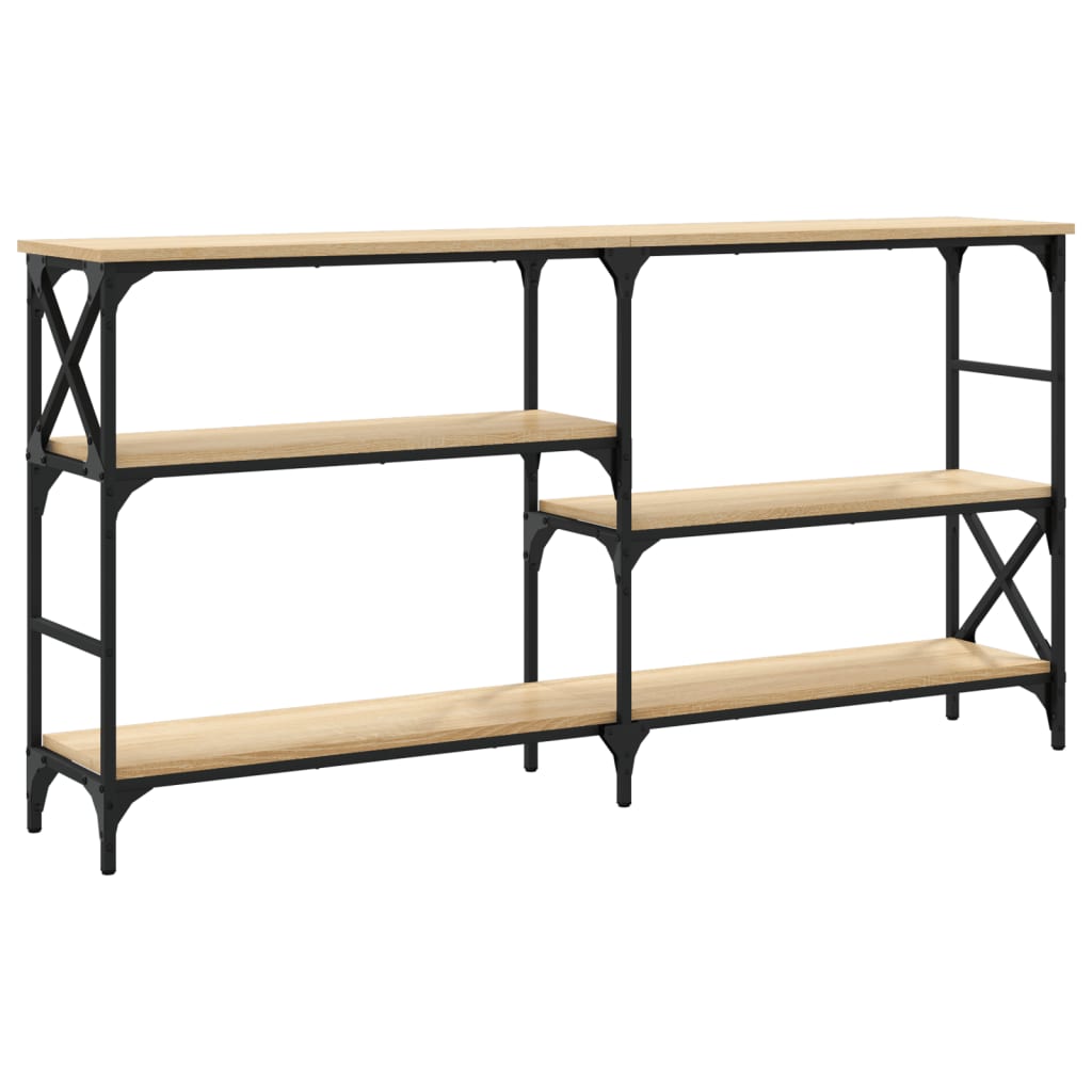 Avlastningsbord Konsollbord Sonoma Ek 150x29x76,5 cm