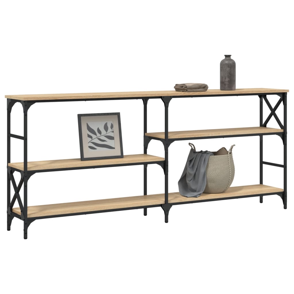 Avlastningsbord Konsollbord Sonoma Ek 180x29x76,5 cm