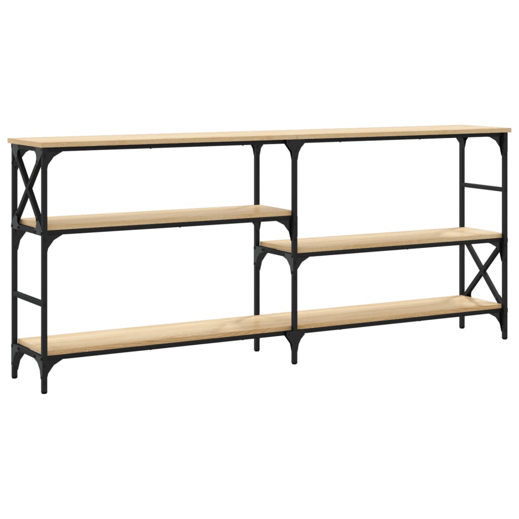 Avlastningsbord Konsollbord Sonoma Ek 180x29x76,5 cm