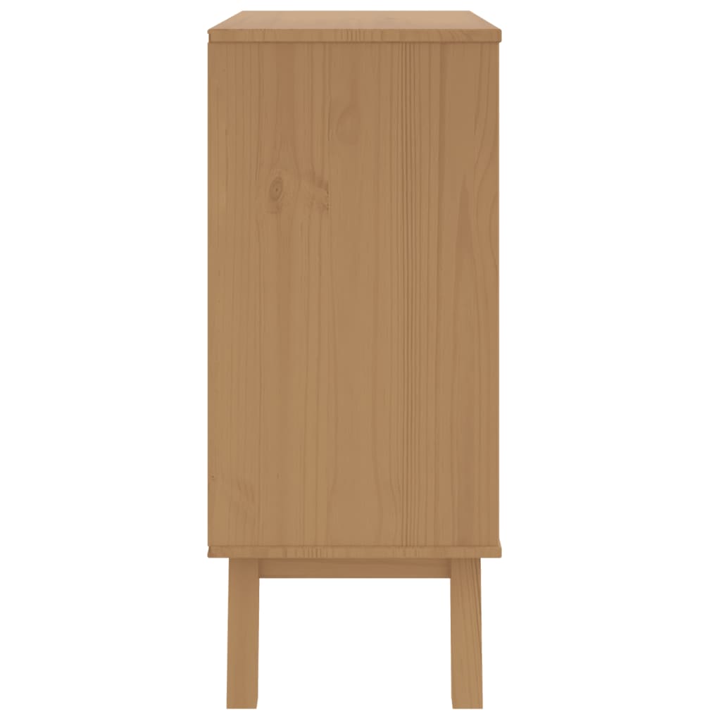 Byrå Grå Brun OLDEN massiv furu