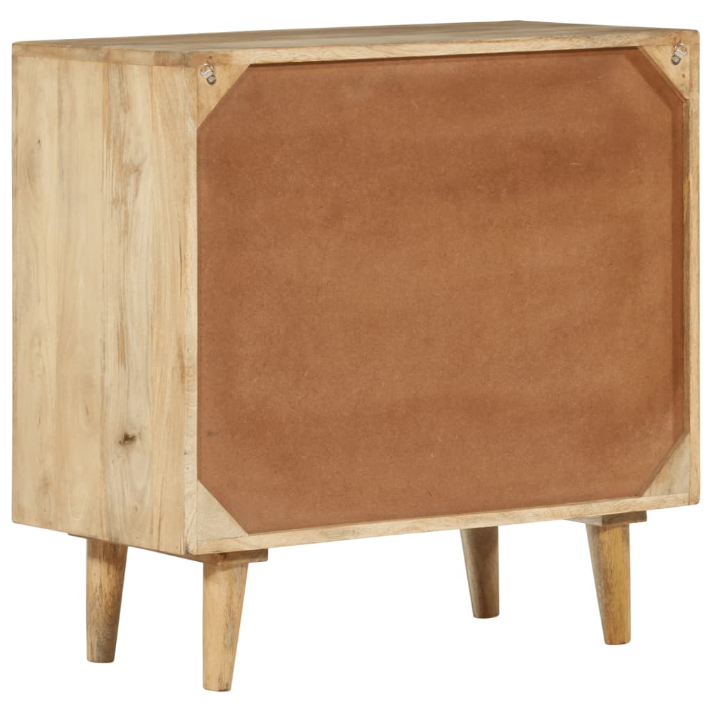 Byrå 70x35x70 cm massivt mangoträ