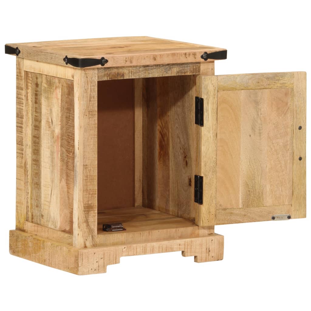 Sängbord 40x35x50 cm massivt mangoträ
