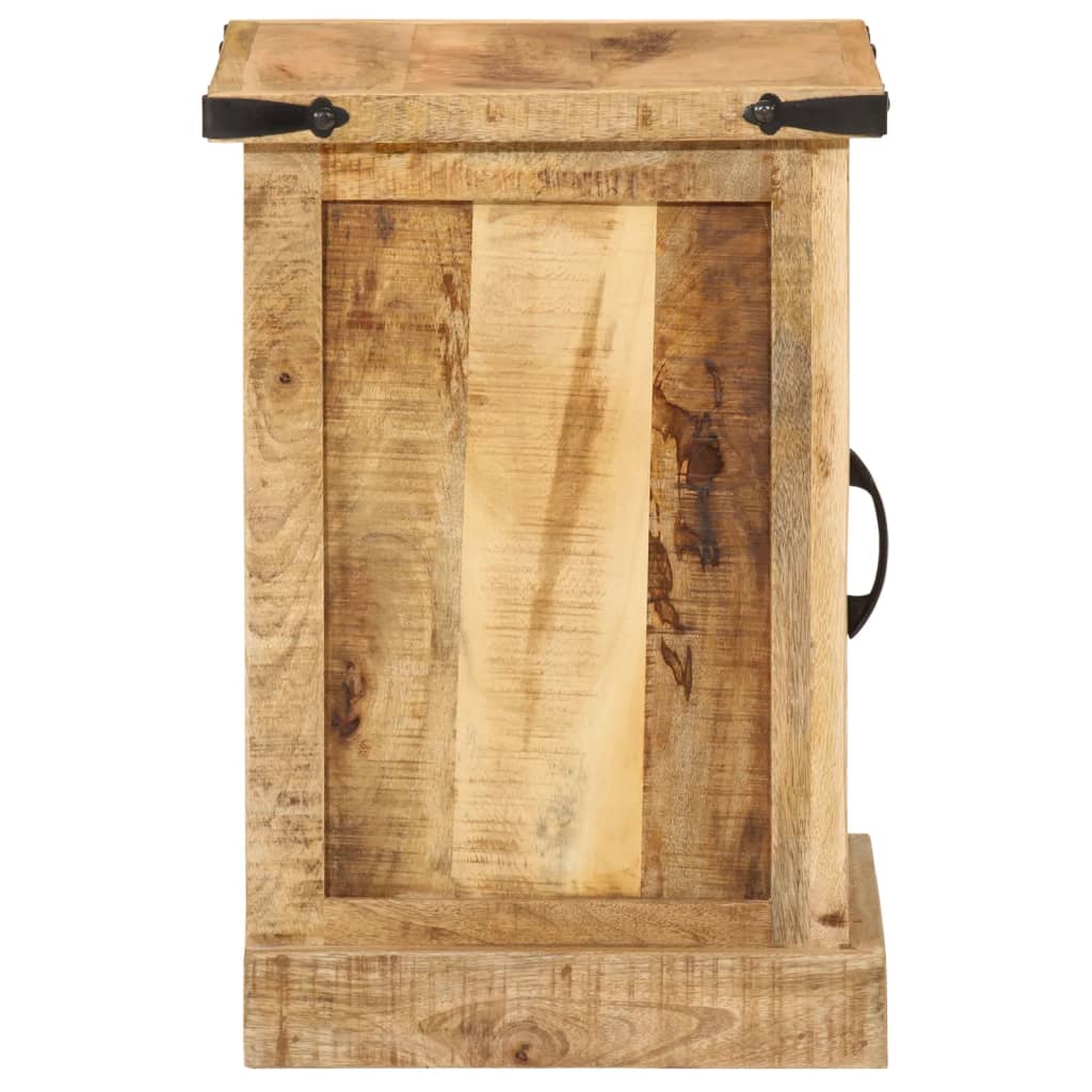 Sängbord 40x35x50 cm massivt mangoträ