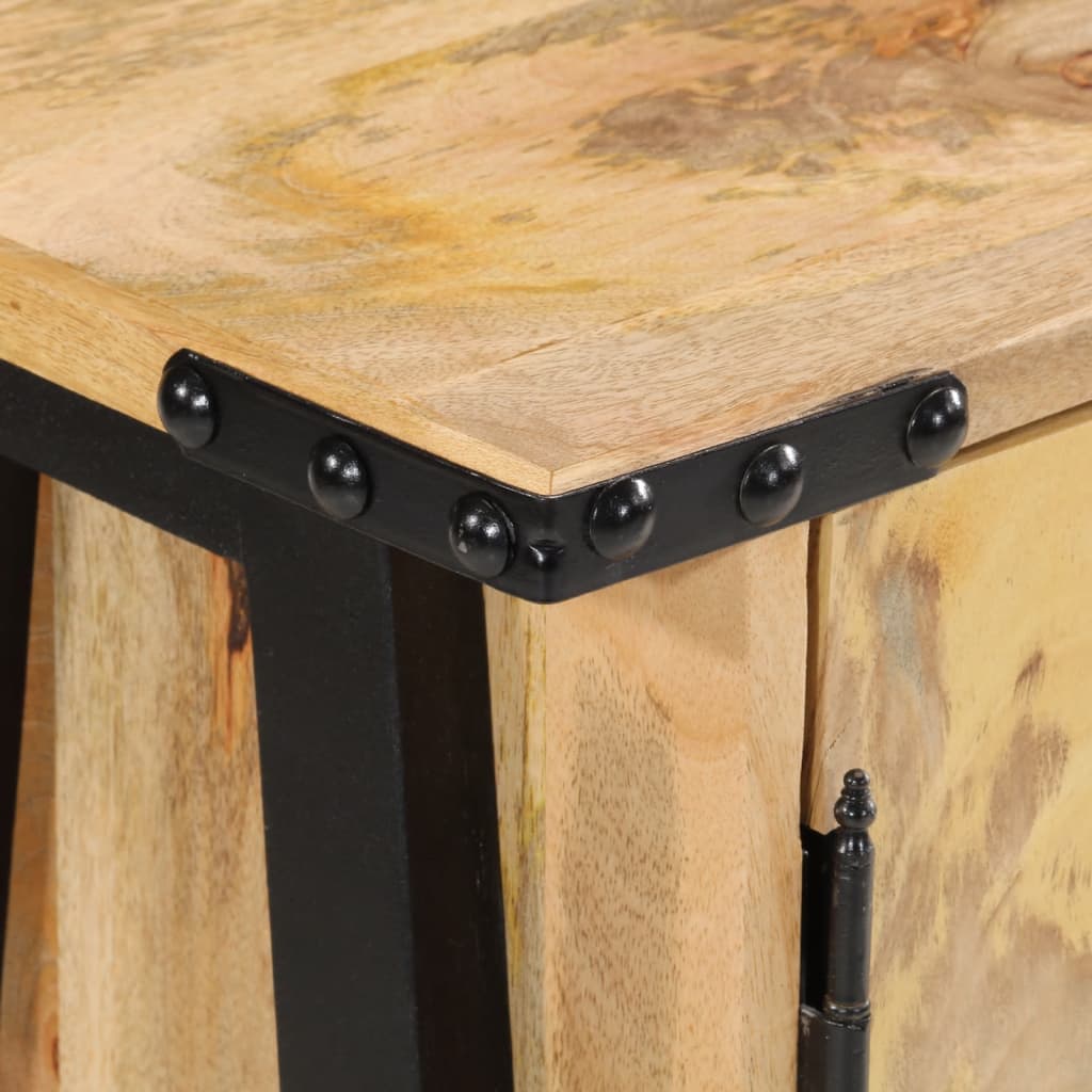 Skänk Trä 88x30x69 cm massivt mangoträ