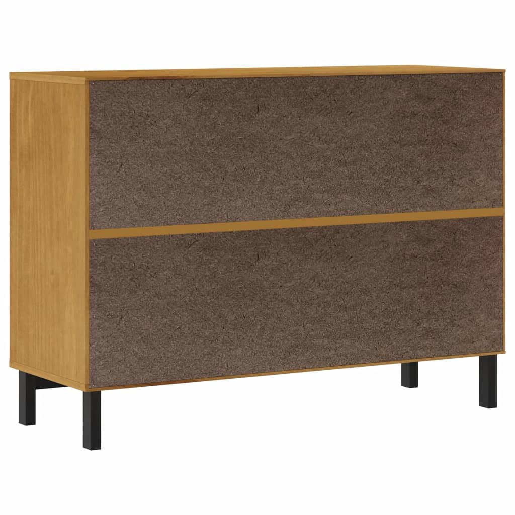 Byrå Trä FLAM 110x40x80 cm massiv furu