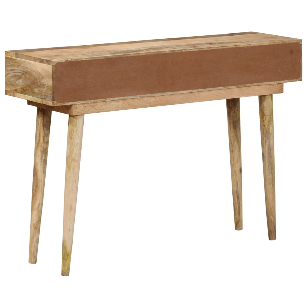 Avlastningsbord Konsollbord Trä 110x30x75 cm massivt mangoträ