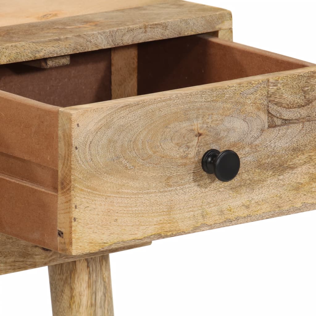Avlastningsbord Konsollbord Trä 110x30x75 cm massivt mangoträ