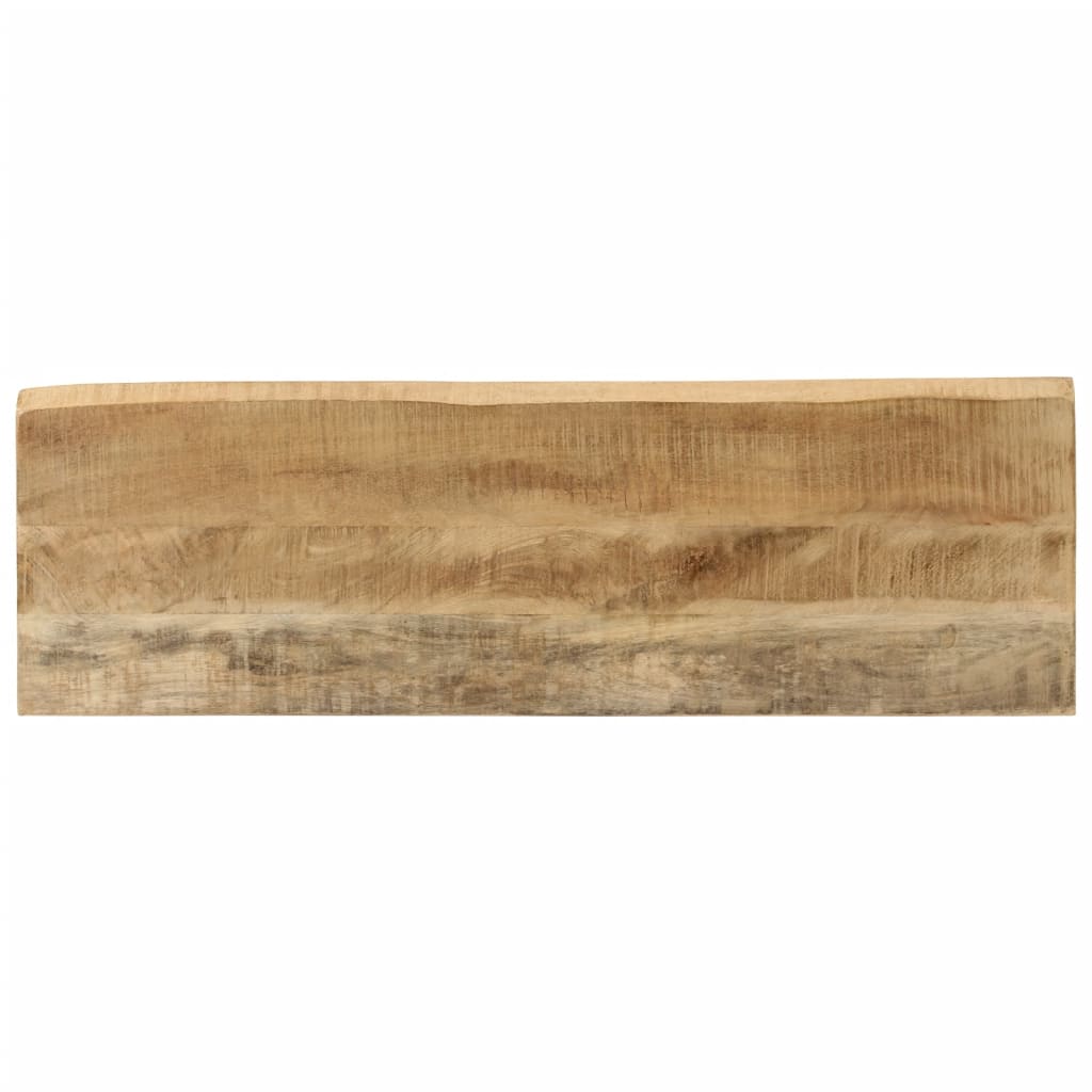 Avlastningsbord Konsollbord Trä med levande kant 105x33x76 cm massivt mangoträ