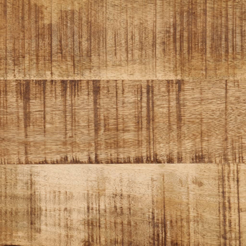 Avlastningsbord 100x35x70 cm massivt grovt mangoträ