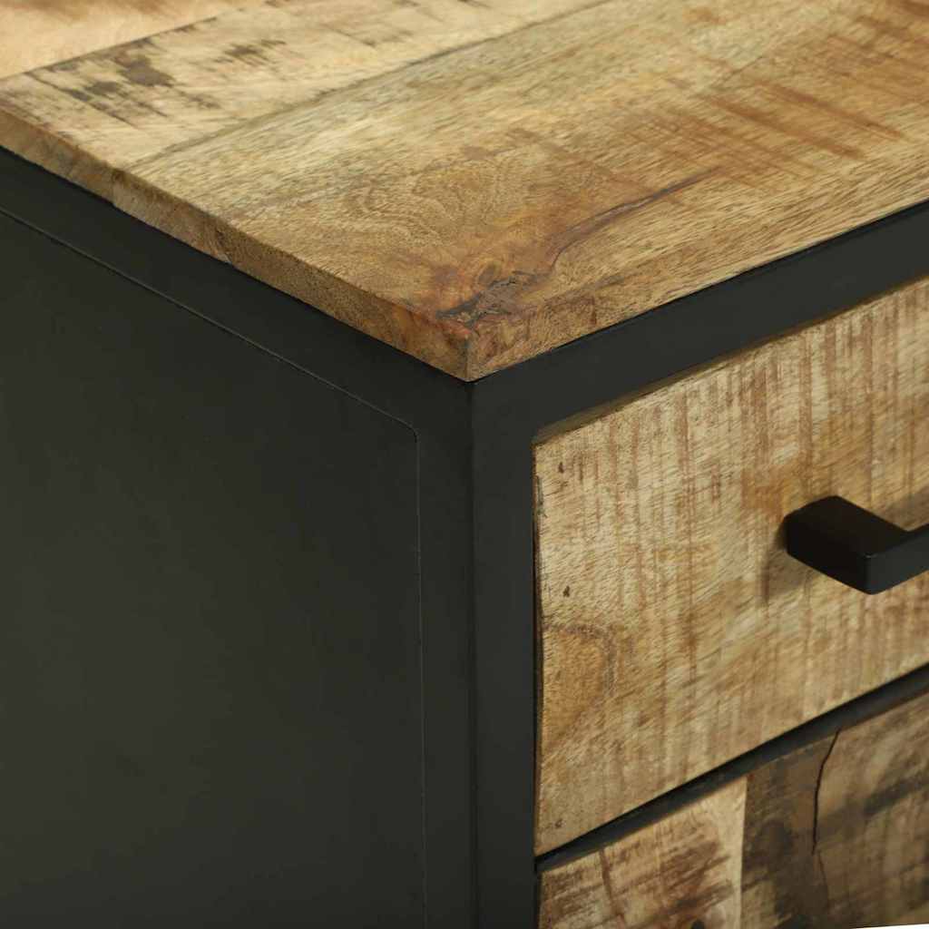 Sidobord Brun 70 x 35 x 70 cm Massivt Mangoträ