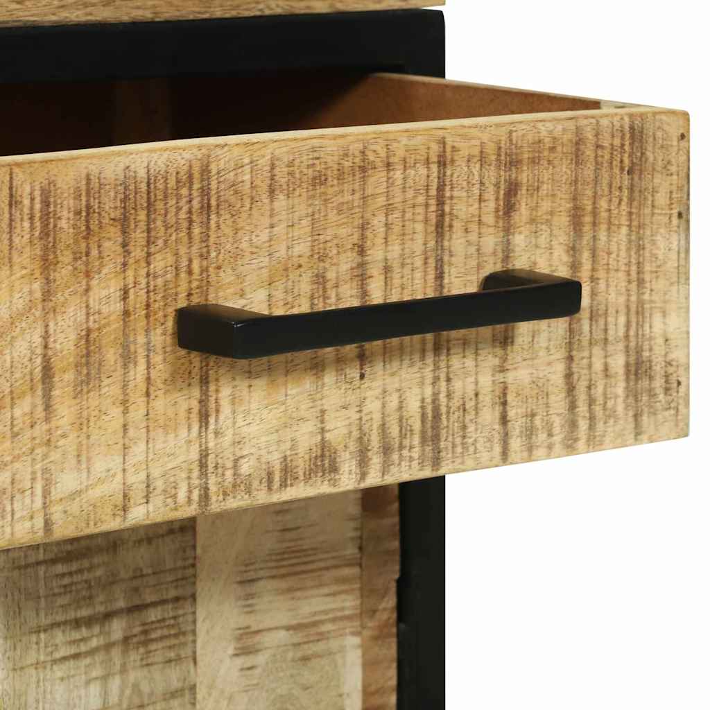 Sidobord Brun 70 x 35 x 70 cm Massivt Mangoträ