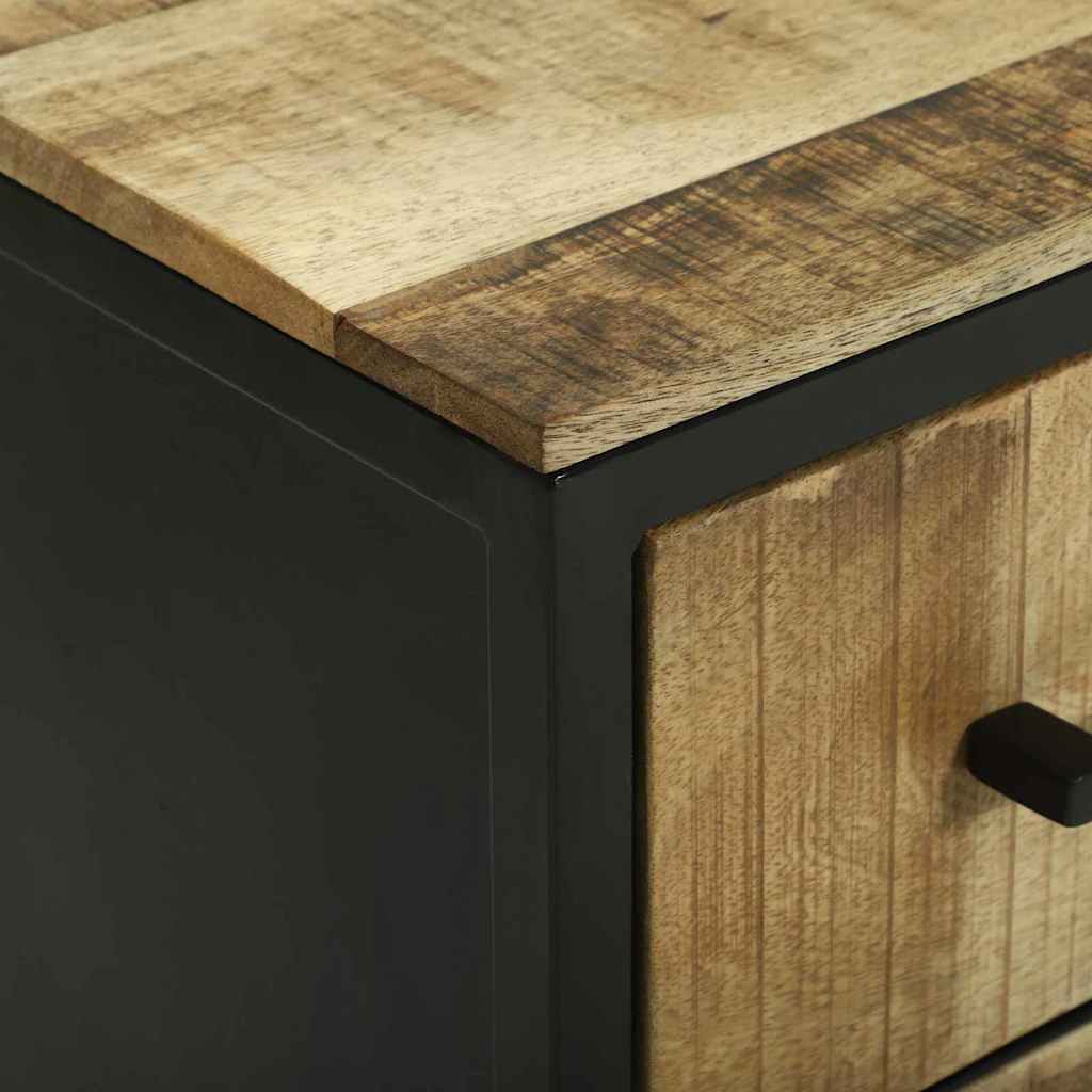 Sidobord Brun 70 x 35 x 70 cm Massivt Mangoträ
