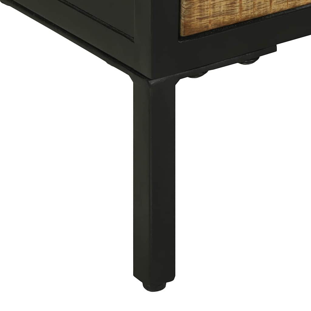 Sidobord Brun 70 x 35 x 70 cm Massivt Mangoträ