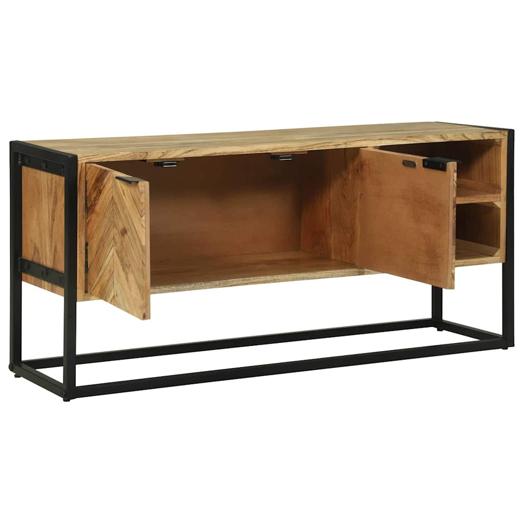 TV-skåp Brun 110 x 30 x 50 cm Massivt akaciaträ
