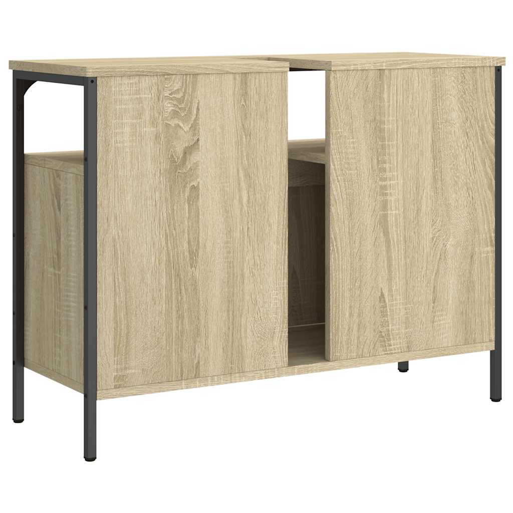 Badrumsunderskåp Sonoma Ek 80x30x60 cm