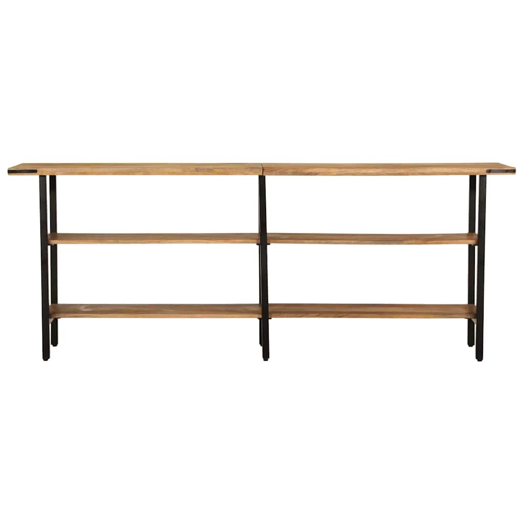Avlastningsbord Konsolbord Trä 180x35x70 cm mango i massivt trä
