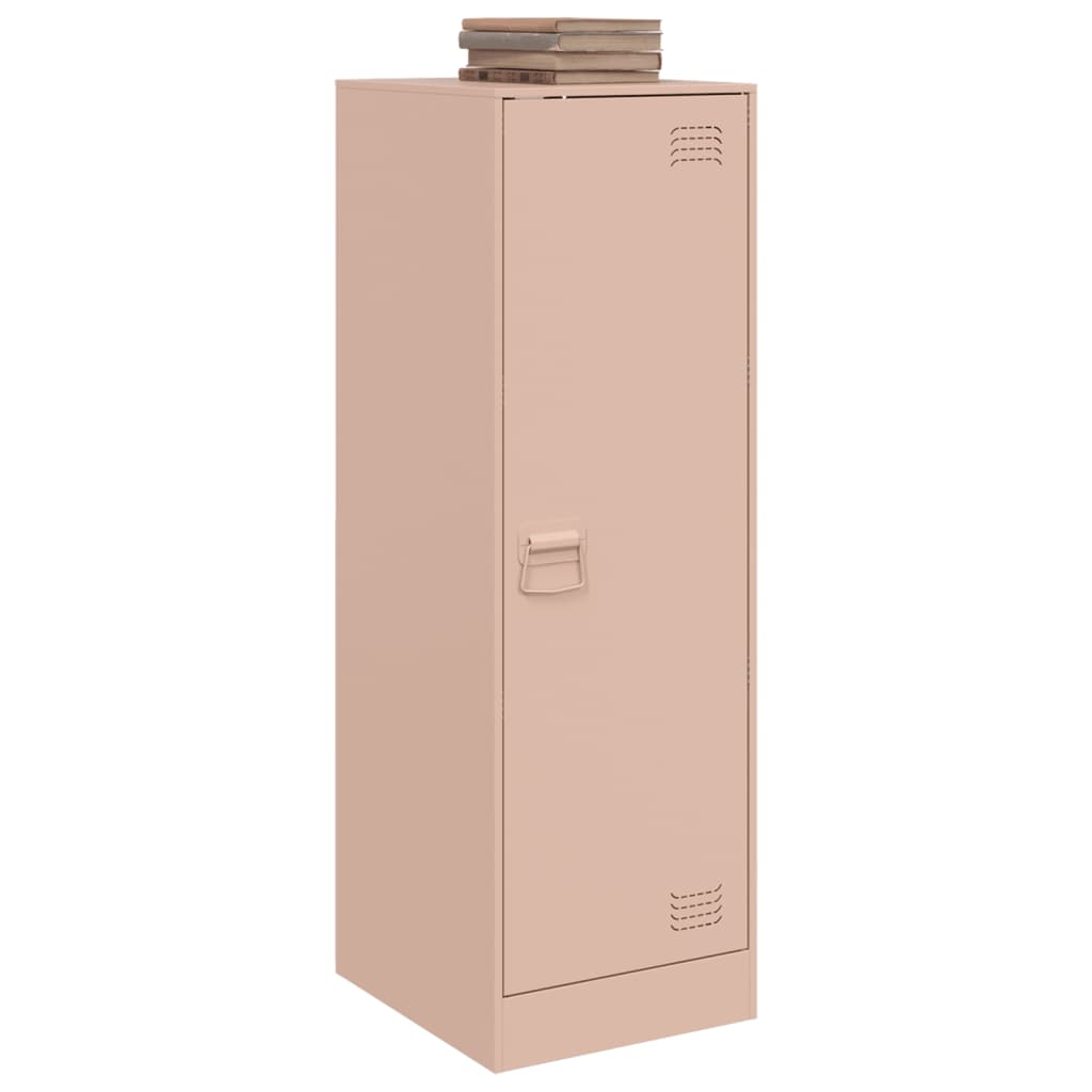 Skåp DIV. rosa 34,5x39x107 cm stål