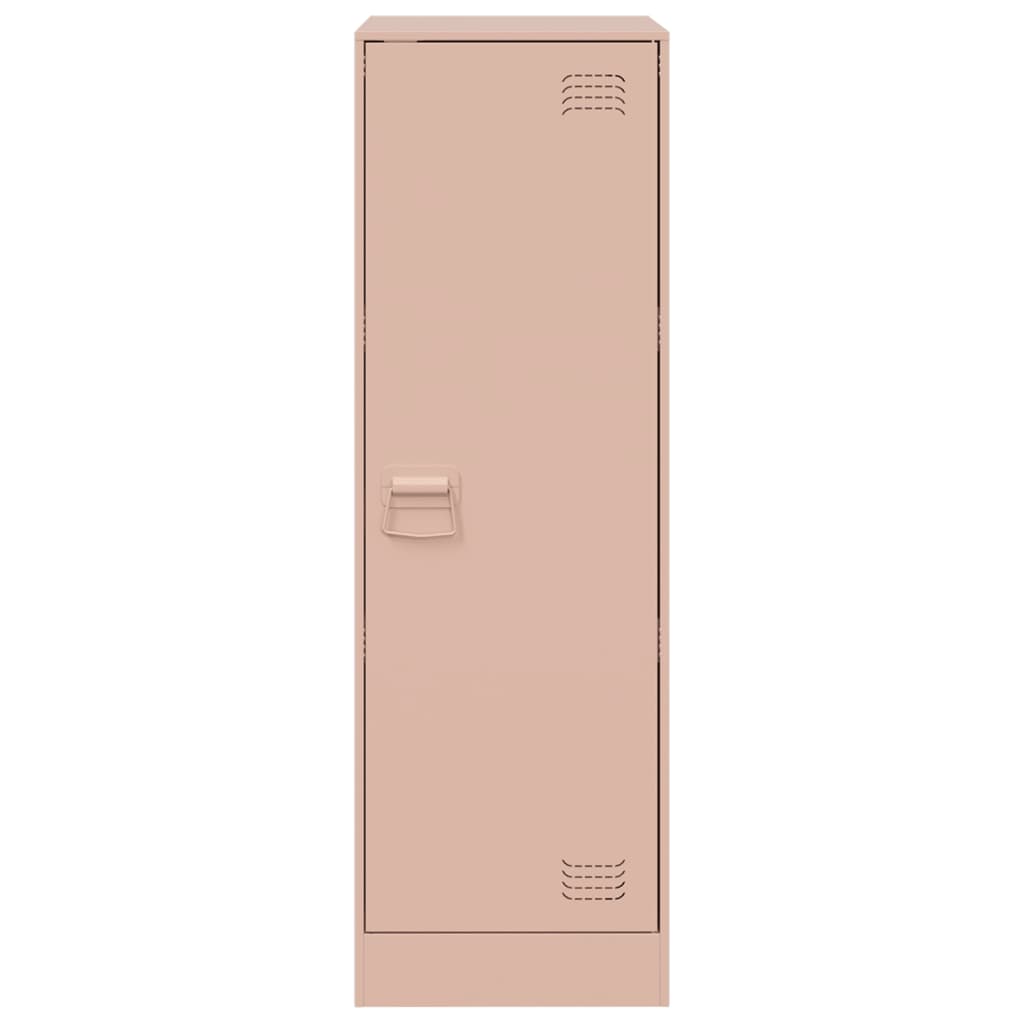 Skåp DIV. rosa 34,5x39x107 cm stål