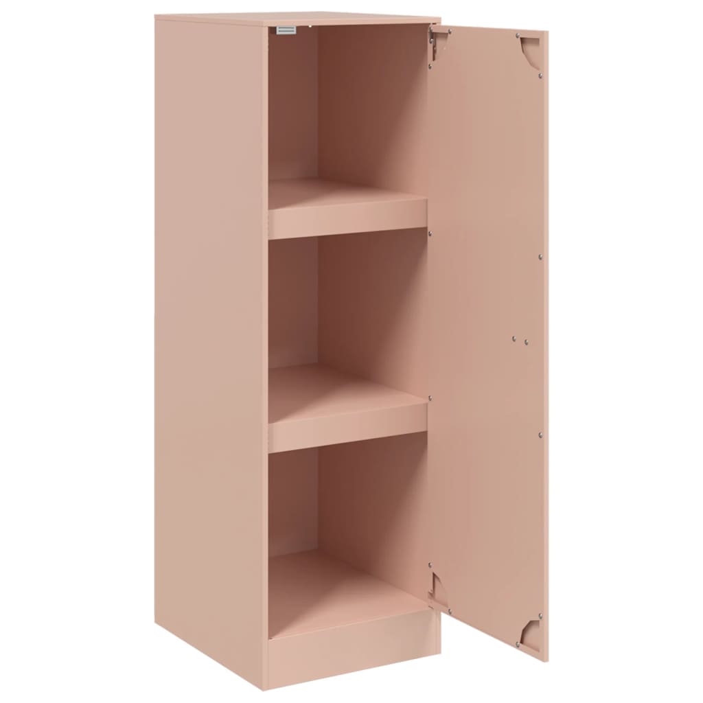 Skåp DIV. rosa 34,5x39x107 cm stål