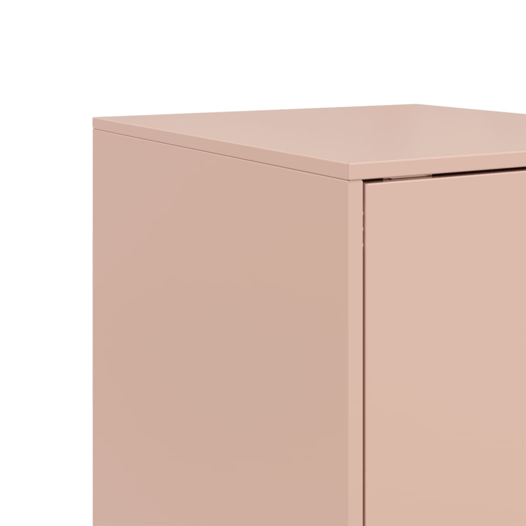 Skåp DIV. rosa 34,5x39x107 cm stål
