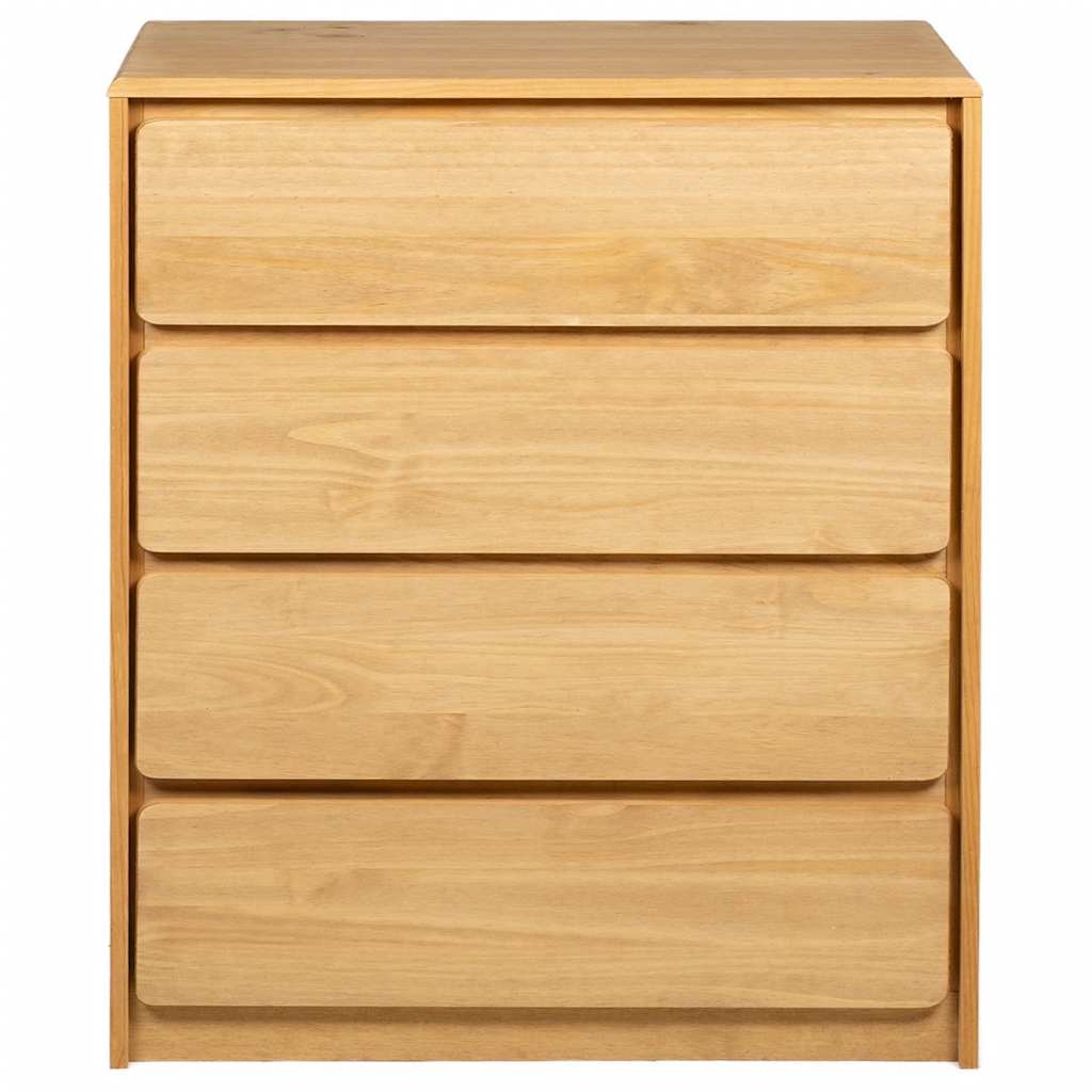 Byrå Trä SAUDA Ek 76,5x39x91 cm massiv furu