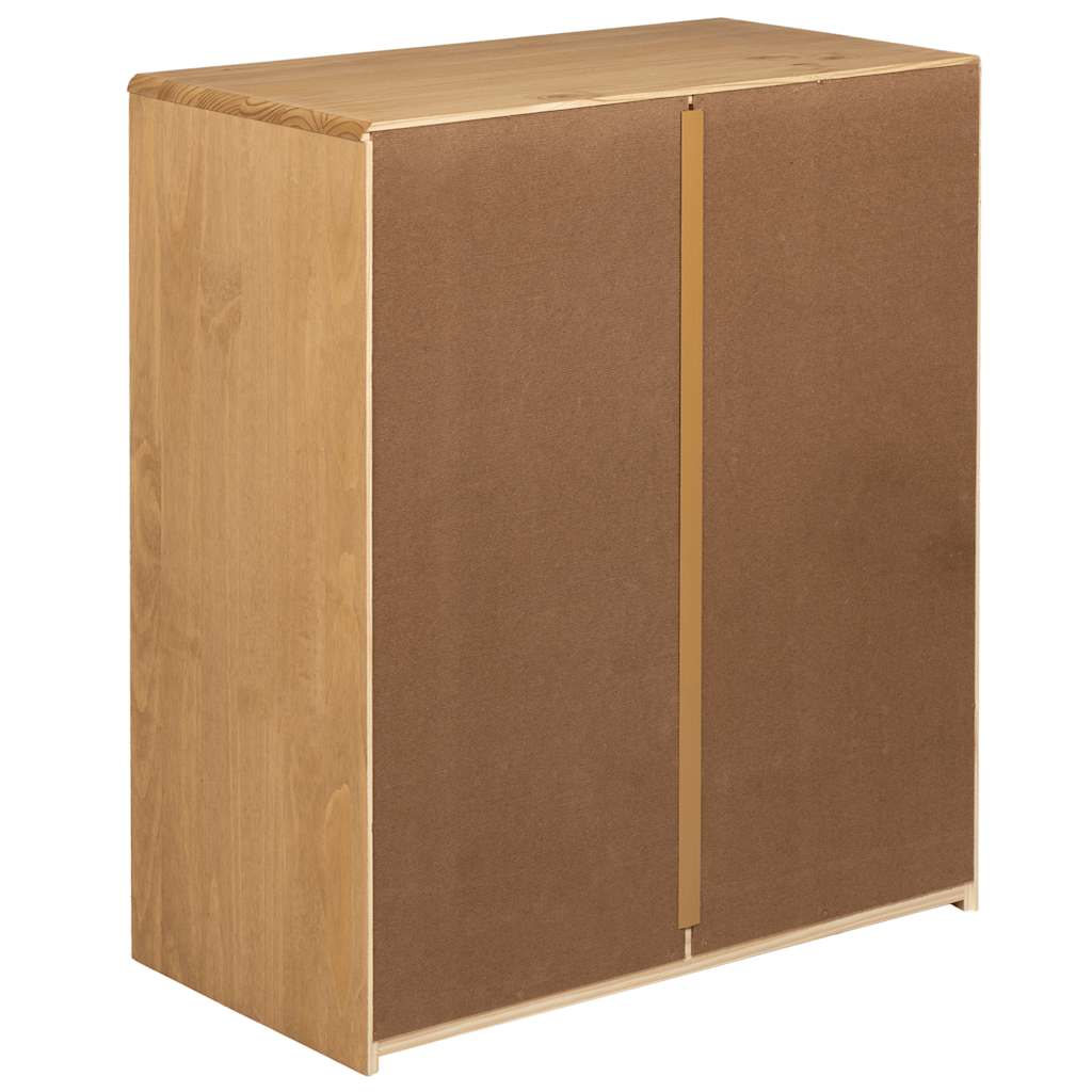 Byrå Trä SAUDA Ek 76,5x39x91 cm massiv furu