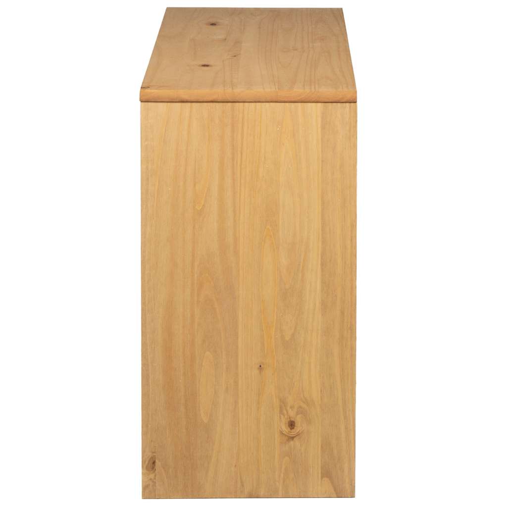 Avlastningsbord Konsollbord Trä SAUDA Ek 89,5x36,5x73 cm massiv furu