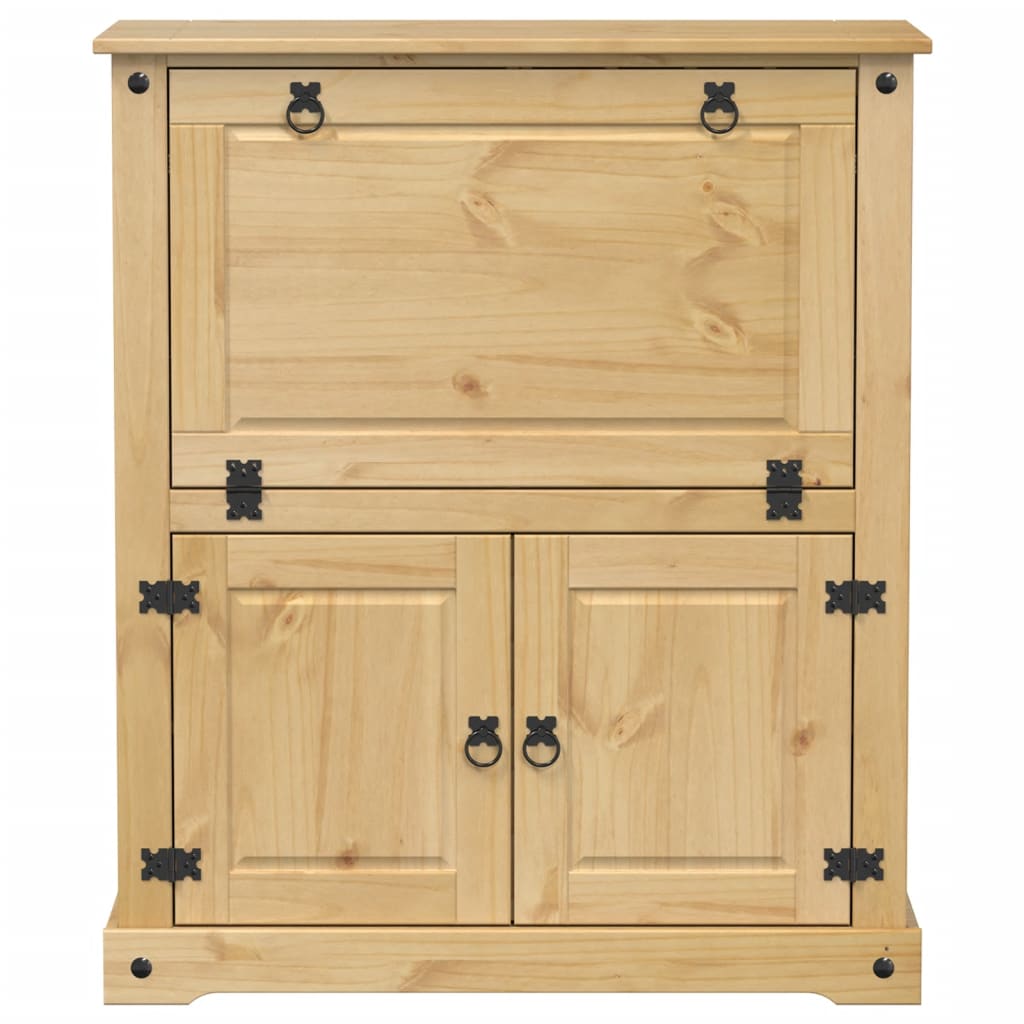 Vinskåp Corona 97x45x114 cm massiv furu