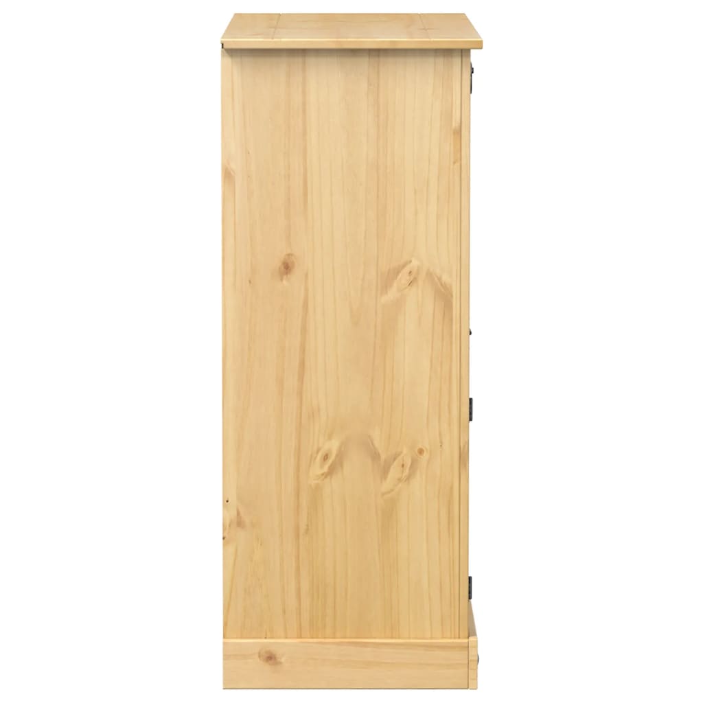 Vinskåp Corona 97x45x114 cm massiv furu