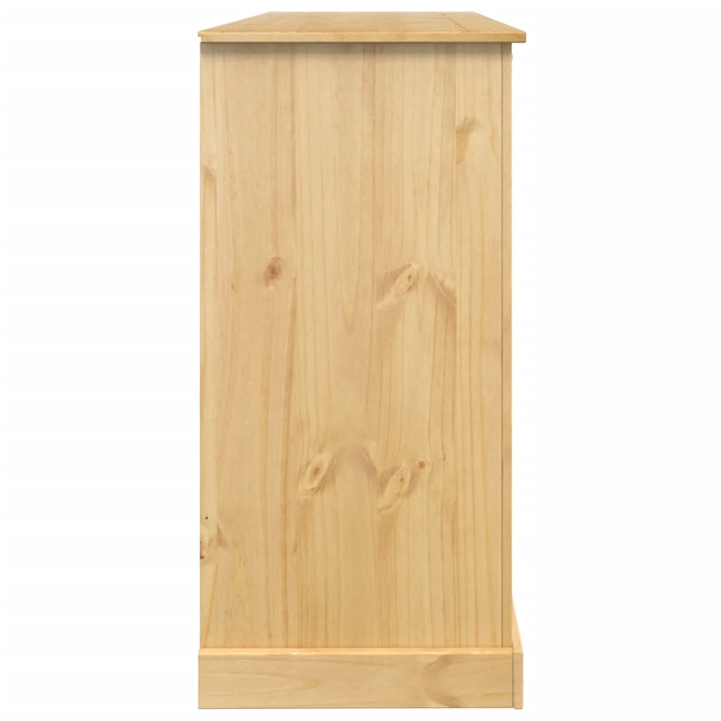 Vinställ Vinskåp Corona 107,5x51x105,5 cm massiv furu