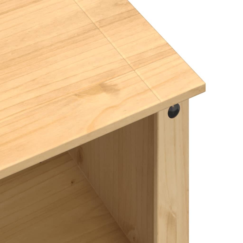 Vinställ Vinskåp Corona 107,5x51x105,5 cm massiv furu