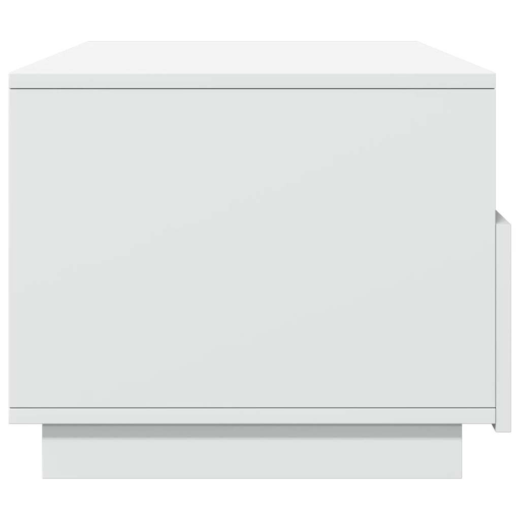 Soffbord Vit LED 90x49x40 cm