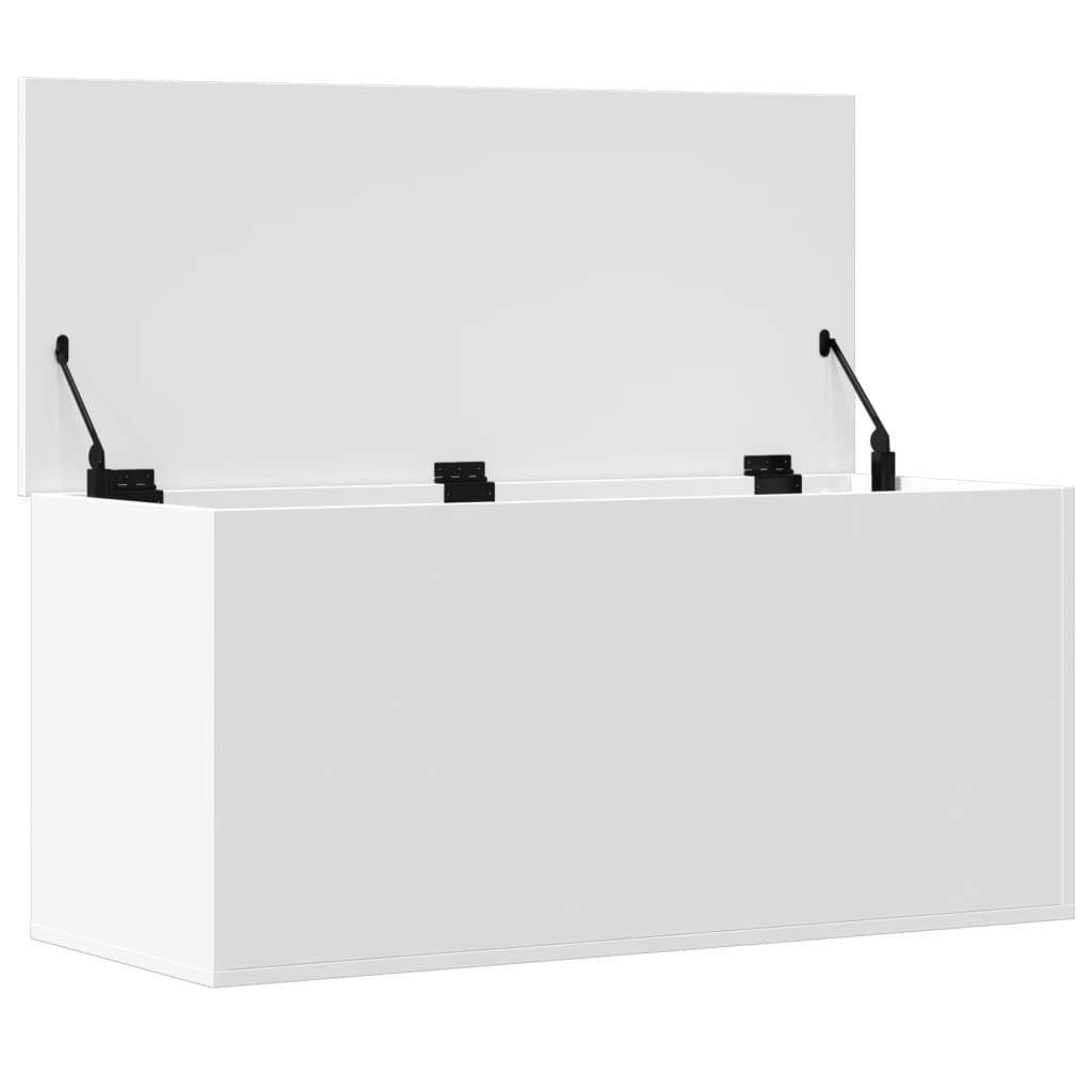 Förvaringskista Vit 100x42x46 cm