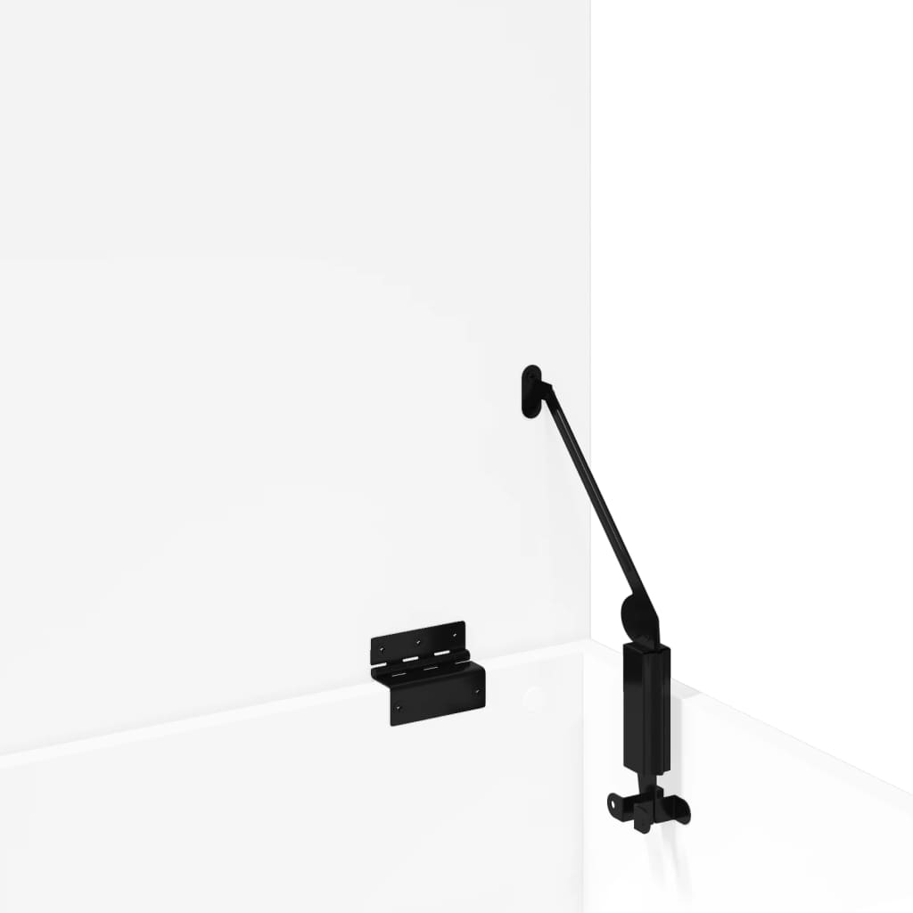 Förvaringskista Vit 100x42x46 cm