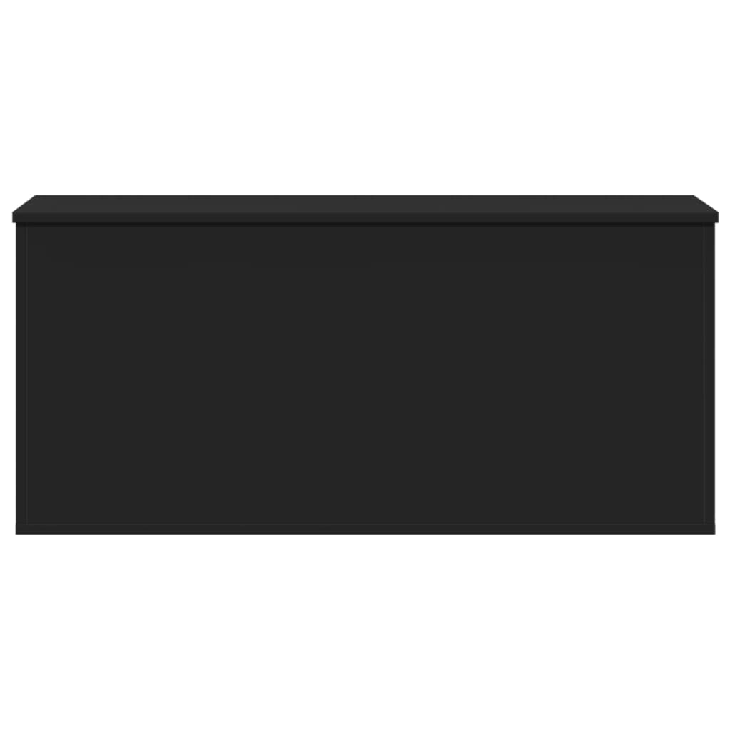 Förvaringskista Svart 100x42x46 cm