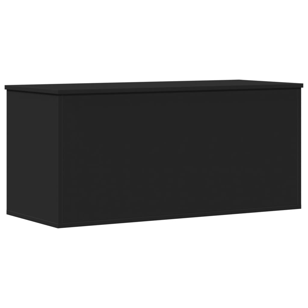 Förvaringskista Svart 100x42x46 cm
