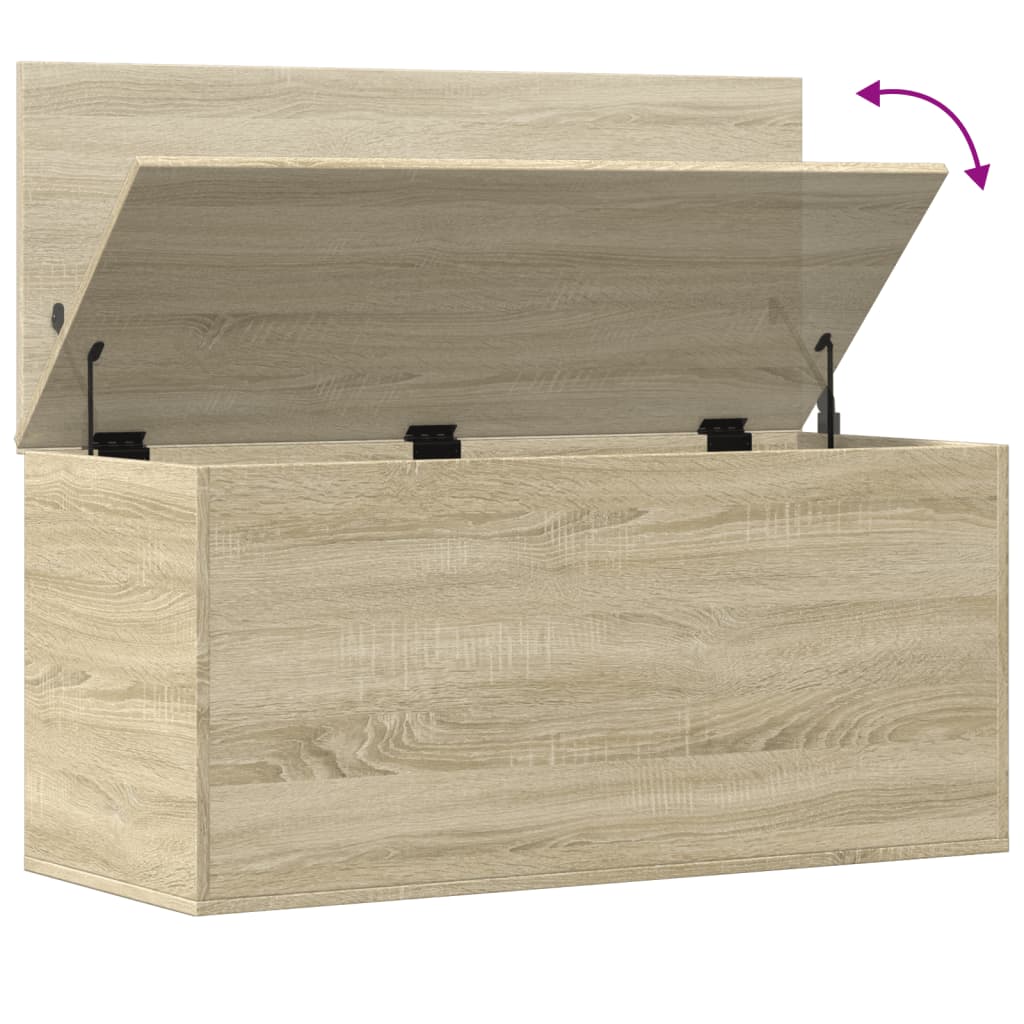 Förvaringskista Sonoma Ek 100x42x46 cm