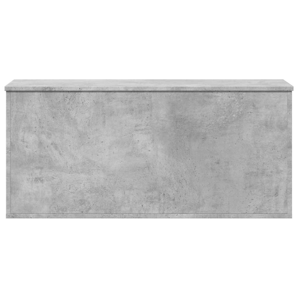 Förvaringskista Betonggrå 100x42x46 cm