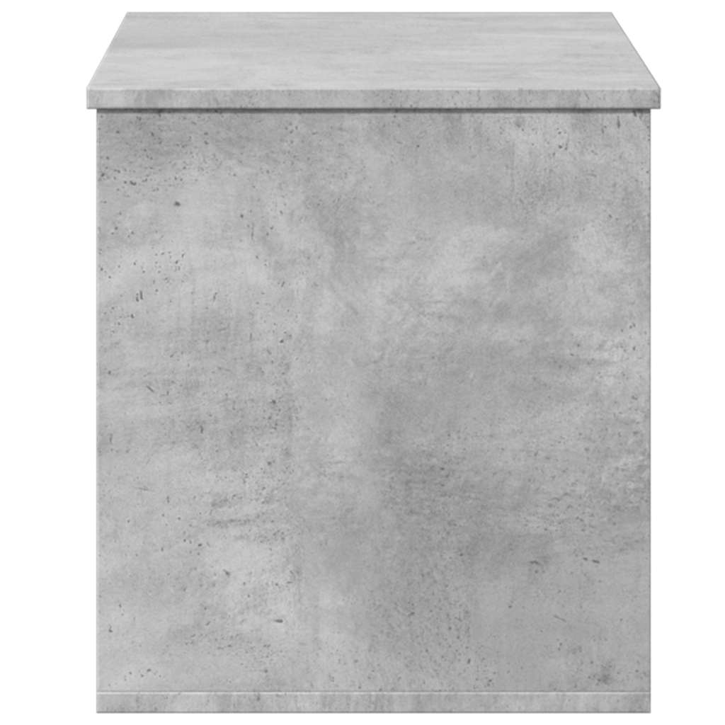 Förvaringskista Betonggrå 100x42x46 cm