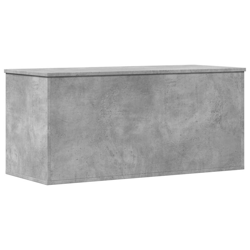 Förvaringskista Betonggrå 100x42x46 cm
