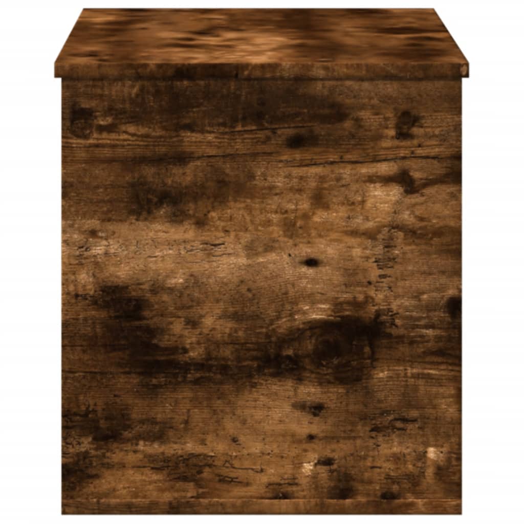 Förvaringskista Rökfärgad Ek 100x42x46 cm