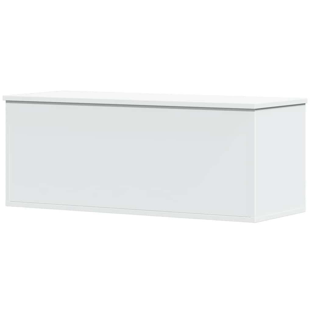 Förvaringskista Vit 90x35x35 cm